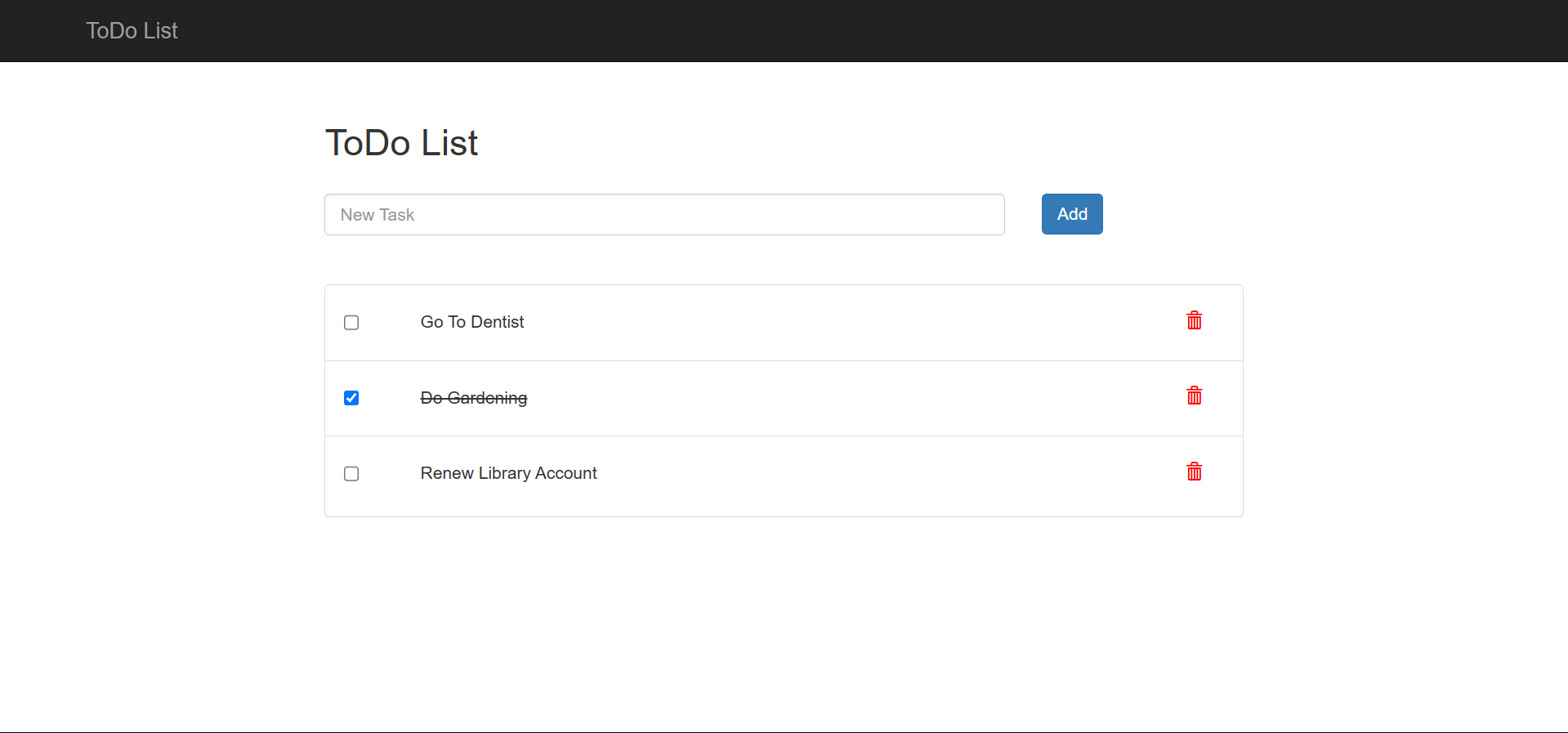 ToDo - List